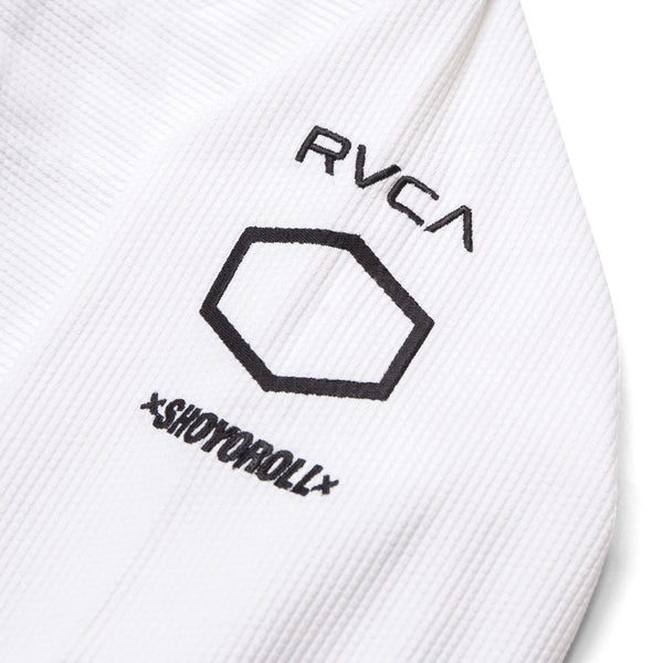 Shoyoroll Batch #114 RVCA x DPM White BJJ Gi – Limited Edition With Bag