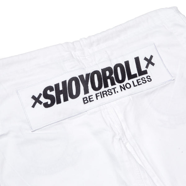 Shoyoroll Batch #107 Umit Benan V1 White Maroon BJJ Gi – Limited Edition Kimono