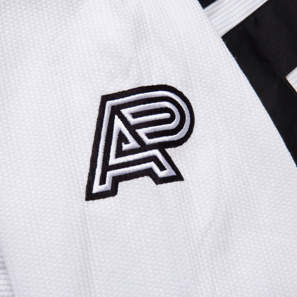 Albino & Preto Team 23 White BJJ Gi with Bag – Premium Kimono