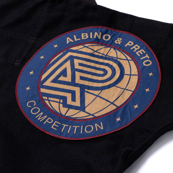 Albino and Preto RS400 Comp KNM Black Gi with Bag | Premium Competition BJJ Kimono