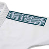 Albino and Preto Batch #106: Tri-Color Herringbone Classic WHITE “With Bags” BJJ Gi
