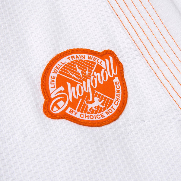 Shoyoroll Ember Competitor White – Premium BJJ Gi