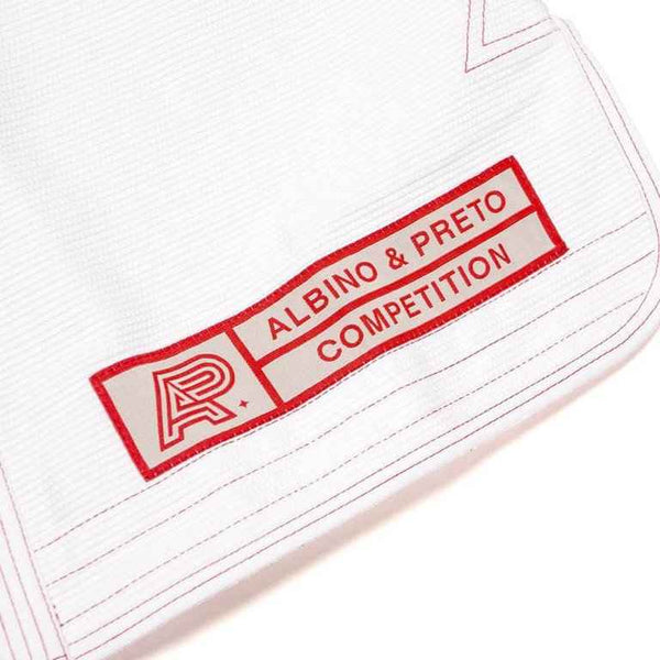 Albino and Preto Batch #54 Q3 Competition White Jiu Jitsu Gi