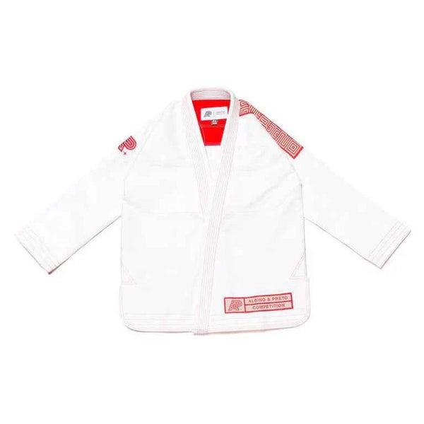 Albino and Preto Batch #54 Q3 Competition White Jiu Jitsu Gi