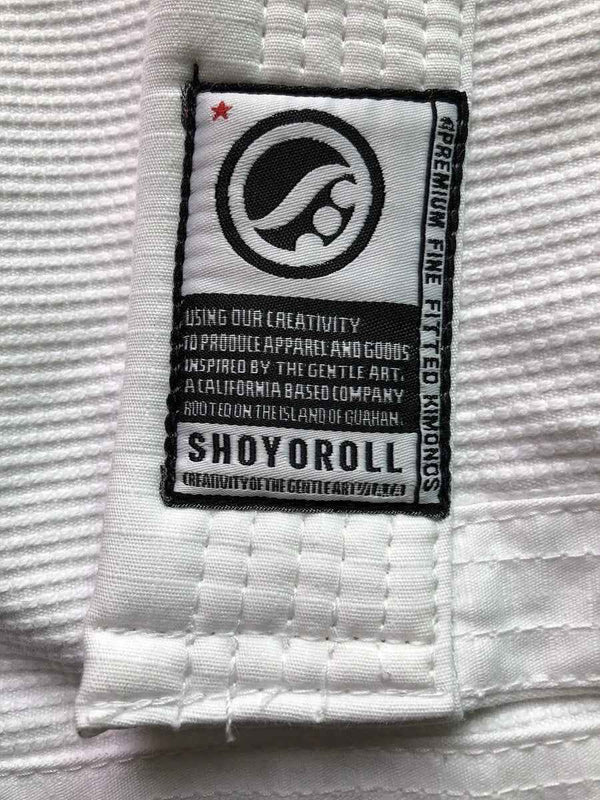 Shoyoroll Batch 83 White Mamba Competitor BJJ Gi