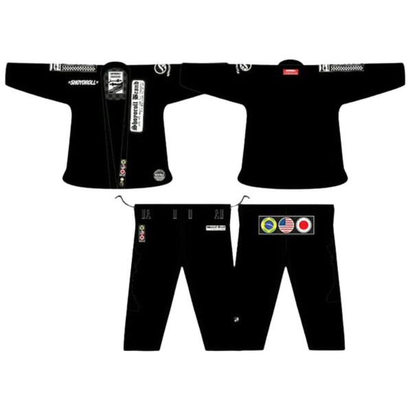 Shoyoroll Batch #37: Human Chess Black – Premium BJJ Gi