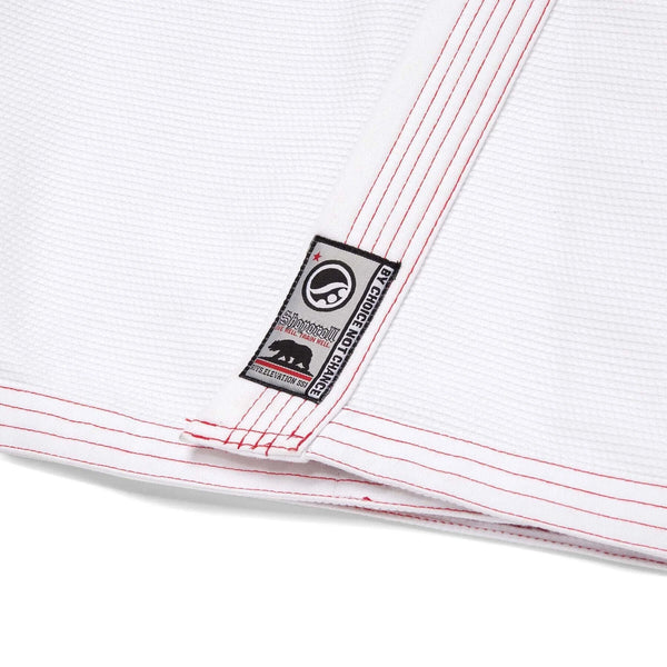 Shoyoroll Batch #146: blackSTAR Retro White – Premium BJJ Gi