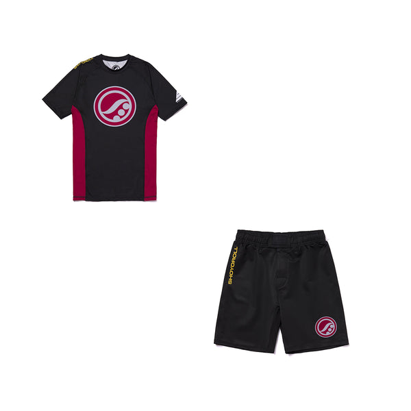 Shoyoroll MOAB Competitor Rash Guard & Shorts | Premium BJJ No-Gi Set