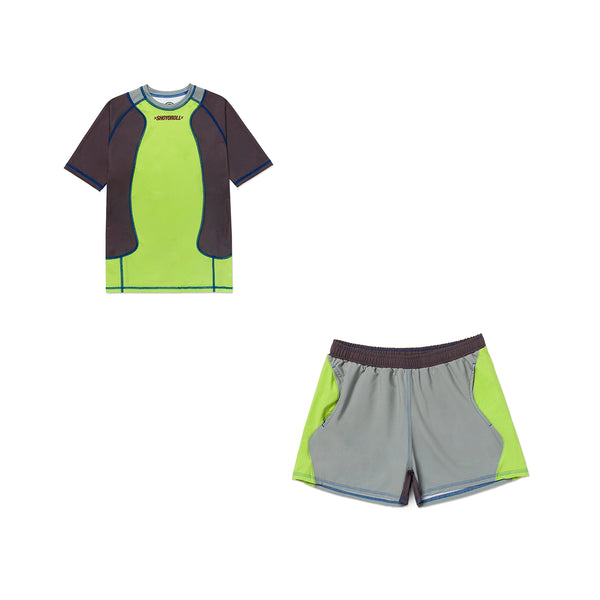Shoyoroll Lithos Competitor Rash Guard and Shorts | Premium BJJ No-Gi Set