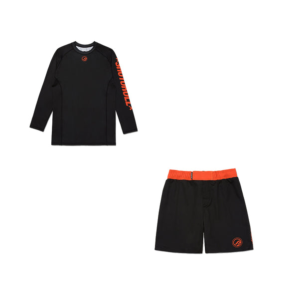 Shoyoroll Ember Competitor Rash Guard & Shorts | Premium BJJ Gear