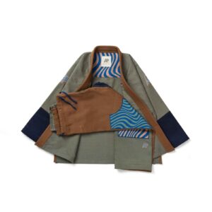 Albino and Preto Tranquility BJJ Gi with Bags