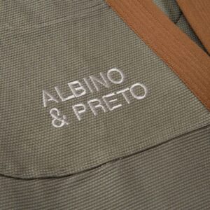 Albino and Preto Tranquility BJJ Gi with Bags