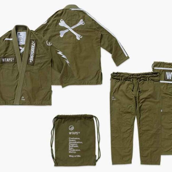 Shoyoroll Batch 113 WTAPS Olive BJJ Gi