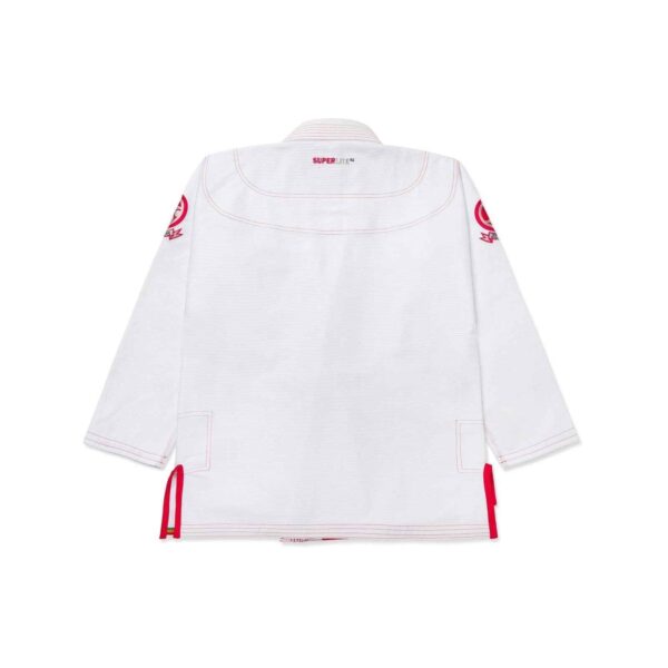 Gecertificeerde Shoyoroll Batch 145 SuperLite Retro White BJJ-gi