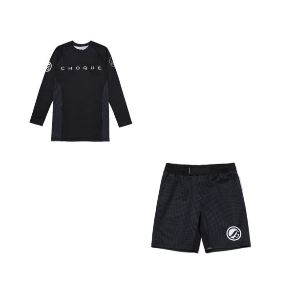 Shoyoroll Batch #121 Weaves Rash Guard & Shorts | Premium BJJ No-Gi Set