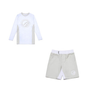 Shoyoroll Batch #122 Monochrome Rash Guard and Shorts | Premium BJJ No-Gi Set