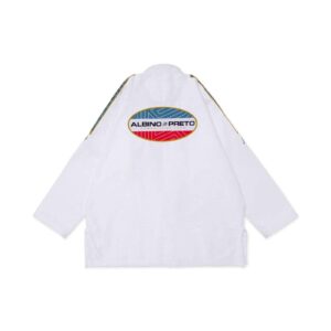 Albino and Preto BRG Comp White Jiu Jitsu Gi