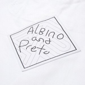 Albino & Preto TSWT White Kimono Jiu-Jitsu Uniform - Gi4victory
