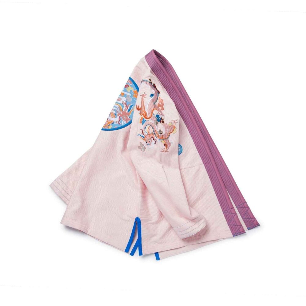 Shoyoroll x Albino & Preto Year of Dragon BJJ Gi Peach Edition