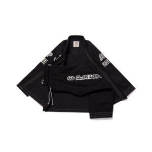 Albino & Preto Batch #102 “University” Black Jiu-Jitsu Gi - Gi4victory