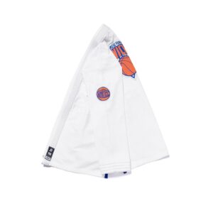 Albino and Preto A&P x NBA Knicks White BJJ Gi - Gi4victory