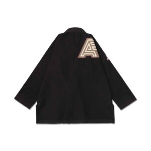Albino and Preto POC Herringbone Classic Black Jiu Jitsu Gi