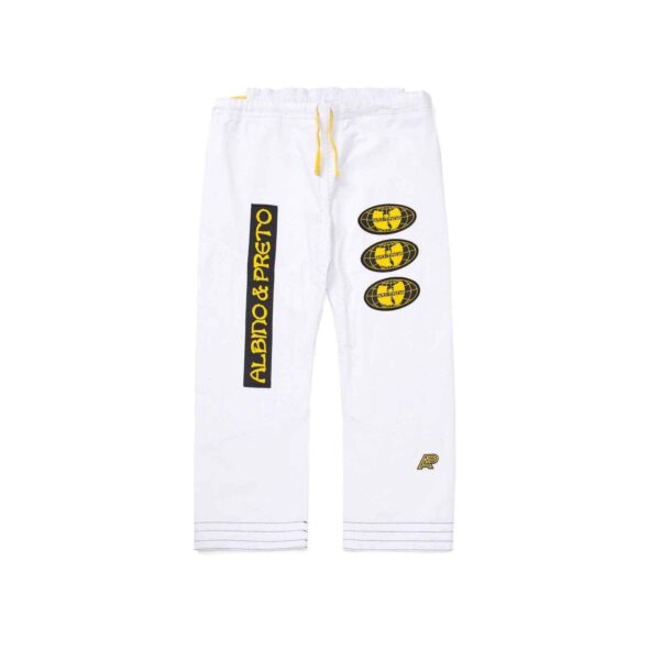 Albino and Preto Batch 103 Wu-Tang BJJ Kimono White