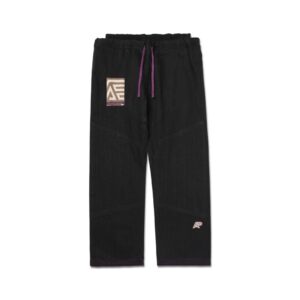 Albino and Preto POC Herringbone Classic Black Jiu Jitsu Gi