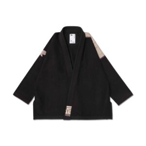 Albino and Preto POC Herringbone Classic Black Jiu Jitsu Gi