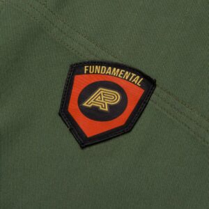 Albino & Preto Fundamental Olive Green “With Bags” BJJ Gi