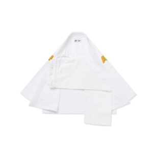 Albino & Preto Destination Fall White BJJ Gi with Bag – Premium Brazilian Jiu-Jitsu Kimono