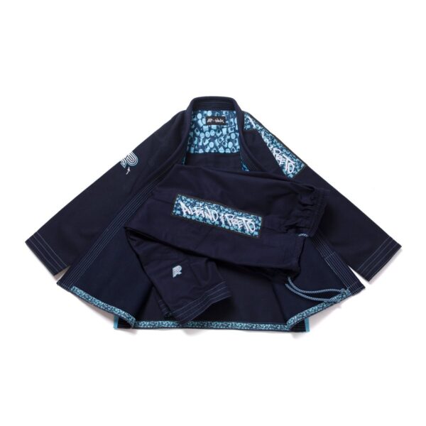 Albino & Preto Batch #97 Stash Navy BJJ Gi with Bag – Premium Limited Edition Kimono