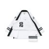 Albino & Preto Team 23 witte BJJ-gi met tas – Premium kimono