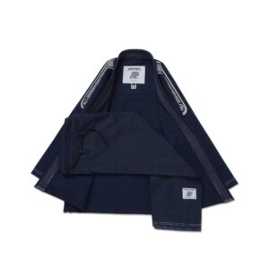 Albino & Preto MIL-SP Brazil DP.1 Navy BJJ Gi with Bag