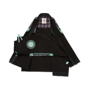 Albino & Preto RS Comp POW Black BJJ Gi with Bag – Premium Jiu-Jitsu Kimono