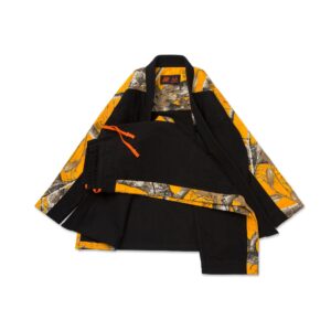 Albino & Preto Realtree 3 Black BJJ Gi with Bag – Premium Grappling Kimono