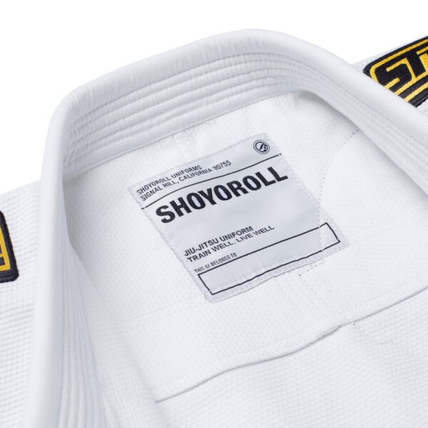 Alternative Sichtweise auf Shoyoroll Griffon Competitor BJJ Gi White | Premium BJJ Kimono