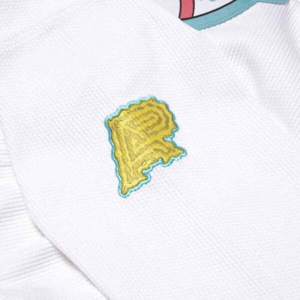 Gi de BJJ de Bob Esponja, Albino y Preto, lote #73
