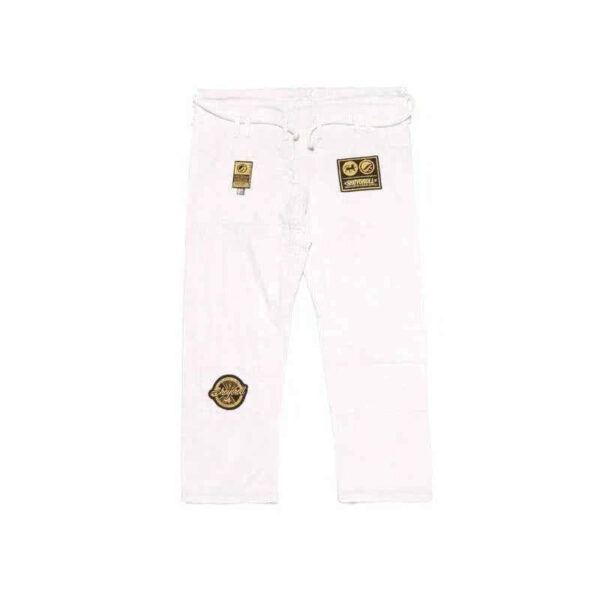 Shoyoroll Lotto 103 Gi da BJJ bianco oro metallizzato Competitor