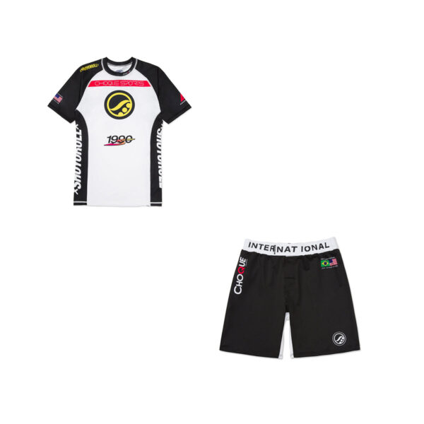 Shoyoroll Batch #141 Federation V3 Rash Guard and Shorts | BJJ No-Gi Set