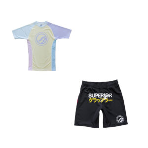 Shoyoroll Batch #104 Federation Rash Guard and Shorts Premium BJJ No-Gi Set