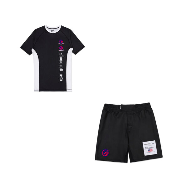 Shoyoroll Batch #151: 24 Americana Rash Guard & Shorts – Premium BJJ Gear