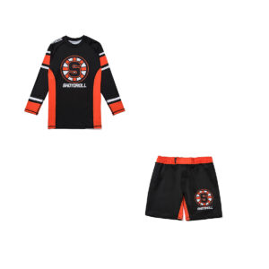 Shoyoroll Batch #131 Enforcers Rash Guard and Shorts | Premium BJJ No-Gi Set