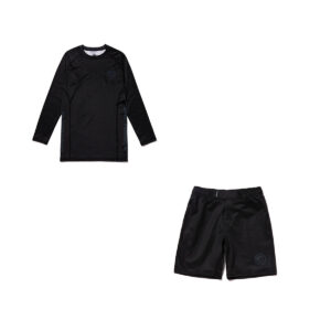 Shoyoroll Batch #132 Geometric Rash Guard and Shorts | Premium BJJ No-Gi Set