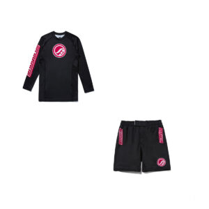Shoyoroll Crimson Competitor Rash Guard & Shorts – Premium BJJ Gear