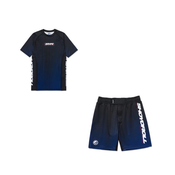 Alternative Sichtweise auf Shoyoroll Batch #152 Duomo Rash Guard & Shorts – Premium BJJ Gi Set