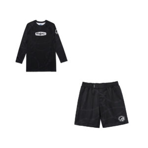 Shoyoroll Barb Wire Rash Guard & Shorts – Premium BJJ Gear