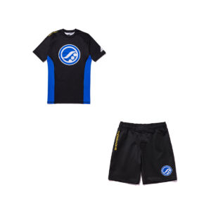 Shoyoroll Competitor 21 Blue Rash Guard and Shorts Set | Premium BJJ No-Gi Gear