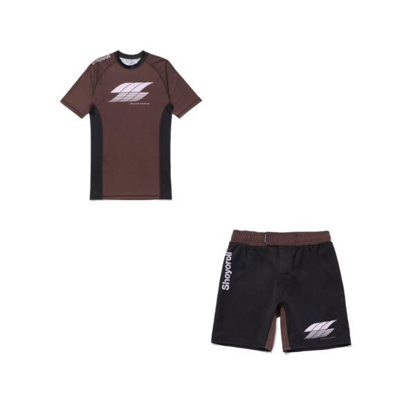 Shoyoroll Competitor 20.12 Rash Guard and Shorts Set Premium BJJ No-Gi Training Gear