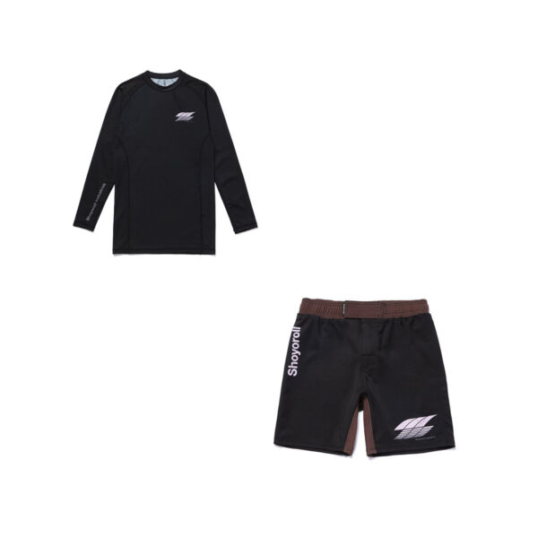 Alternative Sichtweise auf Shoyoroll Competitor 20.12 Rash Guard and Shorts Set Premium BJJ No-Gi Training Gear